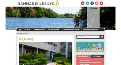 Desktop Screenshot of mairie-dammarie-les-lys.fr